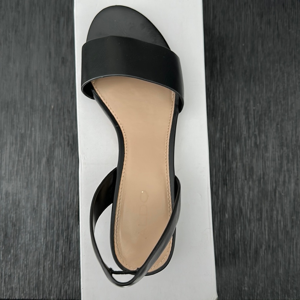 Aldo Candice slip on sandal with small heel